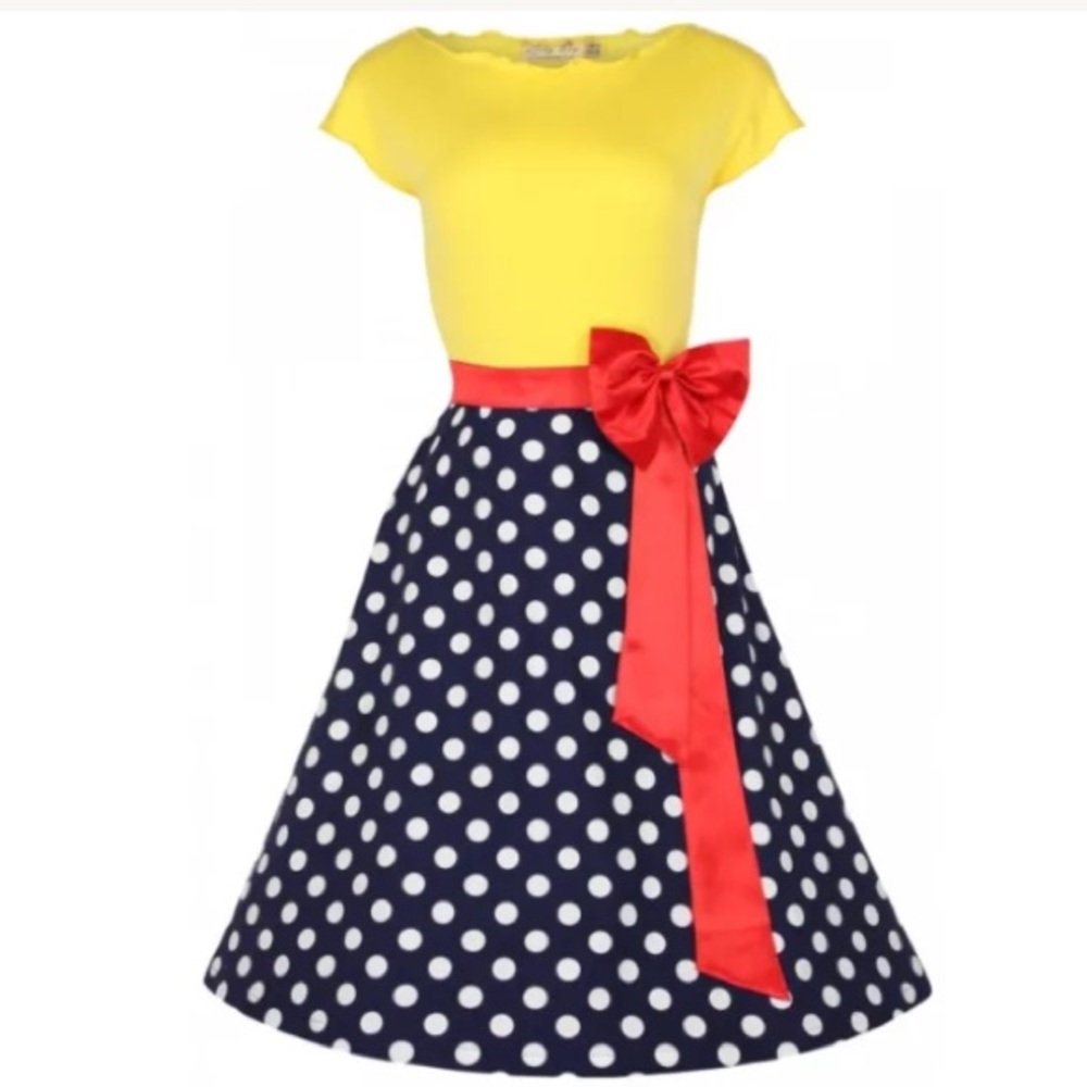 Lindy Bop Vintage Inspired Yvette Dress - 2XL